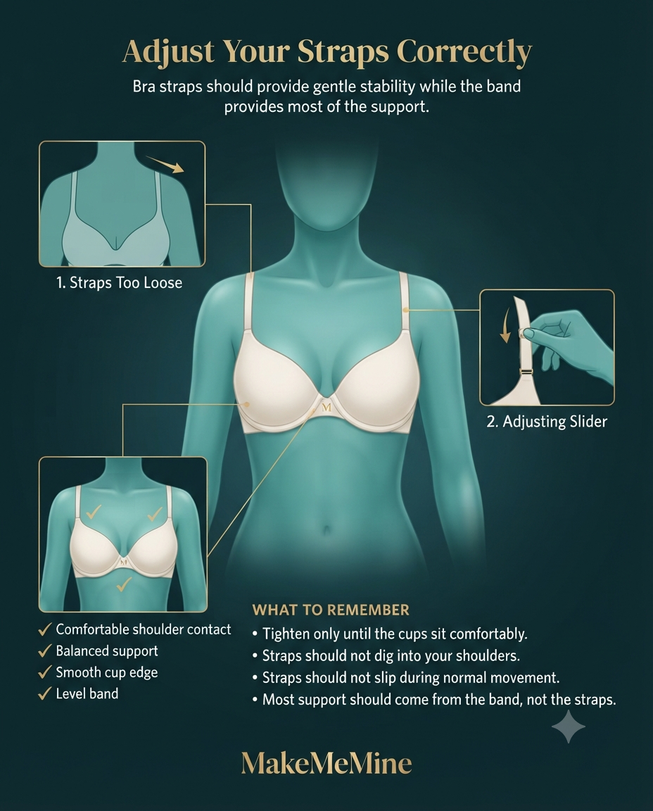 Adjust BRA Straps Correctly